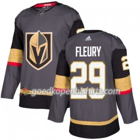 Vegas Golden Knights Marc-Andre FLEURY 29 Adidas 2017-2018 Grijs Authentic Shirt - Mannen